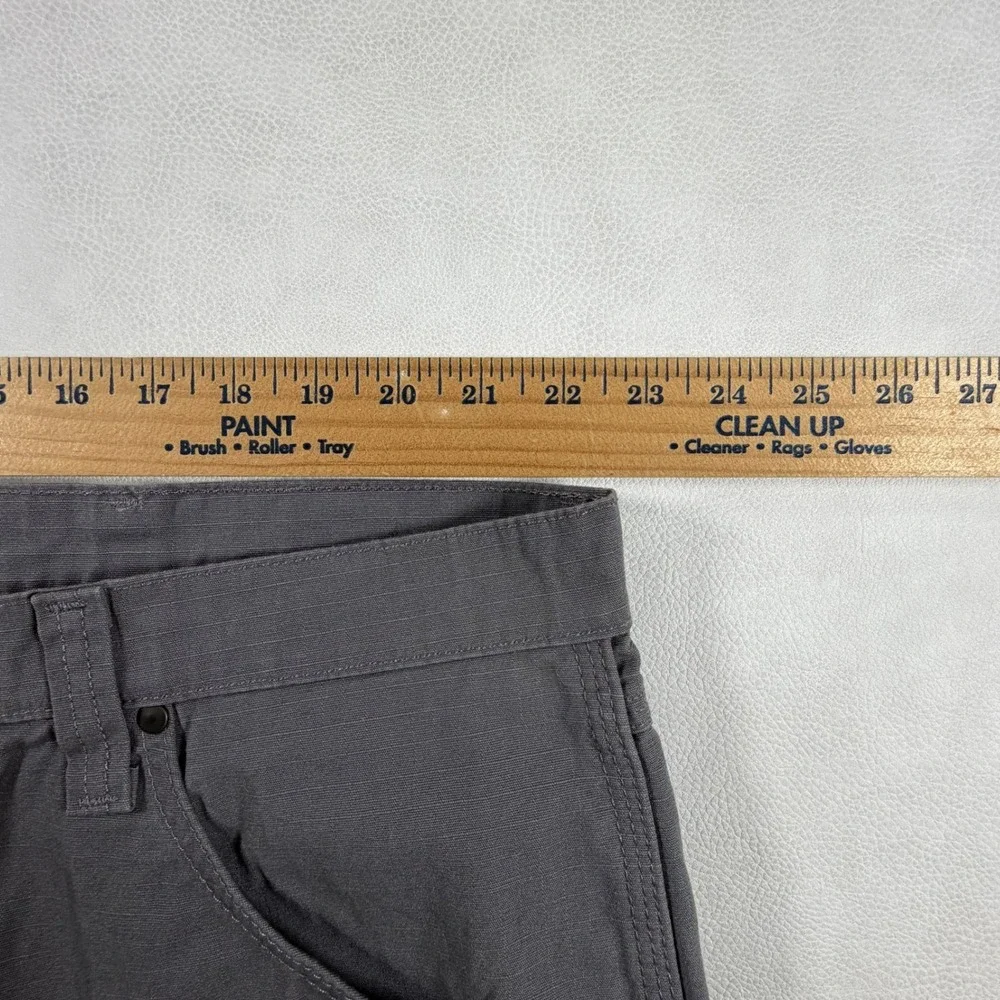 Wrangler Riggs Workwear Mens 44 Gray Ripstop Cargo Shorts Utility New